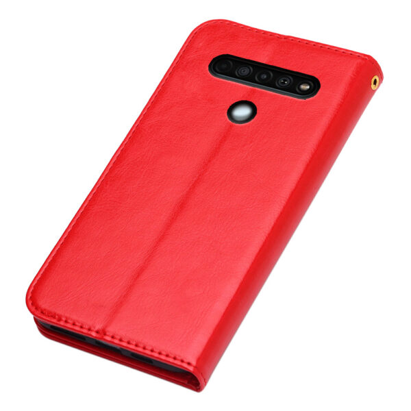 LG K Serie LG K61 PU Einfarbig Handyhülle Einfach #1037 – Bild 5