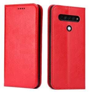 LG K Serie LG K61 PU Einfarbig Handyhülle Einfach #1037