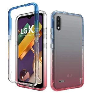 LG K Serie LG K22 Bunte Transparente Handyhülle